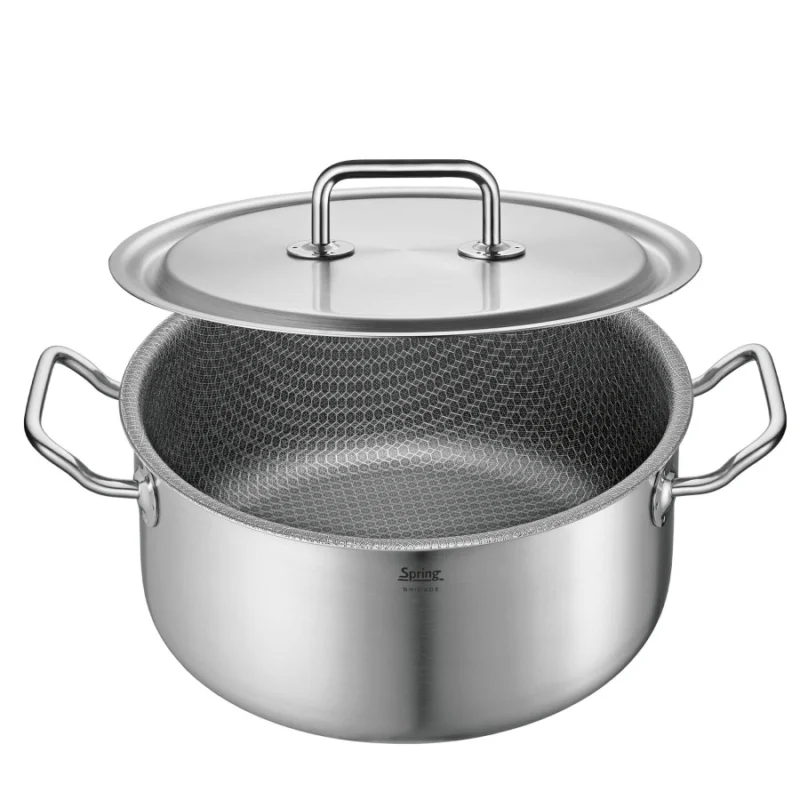 Szybka dostawa Garnek niski z powłoką nieprzywierającą, stal nierdzewna, śred. 24 cm, 4,7 l