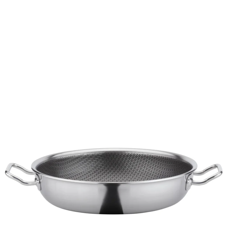 Patelnia do serwowania z powłoką nieprzywierającą, śred. 24 cm, stal nierdzewna 18/0 Obniżka ceny