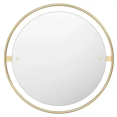 Lustro Nimbus Okrągłe Polerowany Mosiądz Audo Copenhagen Bestseller