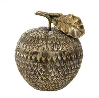 Hit cenowy Pojemnik Apple Mosiężny Eichholtz
