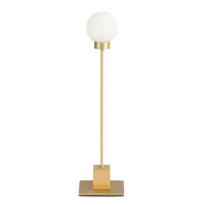 Tylko do końca tygodnia Lampa Stołowa Snowball Mosiężna Northern