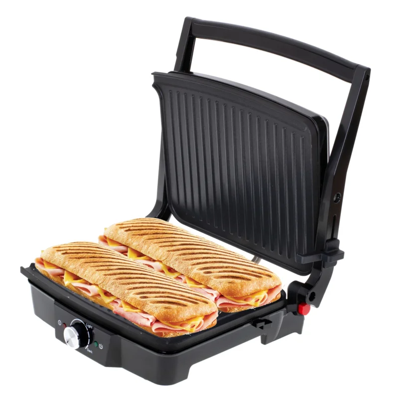 Szybka wysyłka CAMRY CR 3053 2500 W czarny - grill elektryczny / opiekacz do kanapek ze stali nierdzewnej