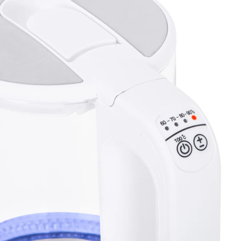 Wyjątkowa oferta Czajnik elektryczny bezprzewodowy szklany MESKO MS 1301W 1,7 l