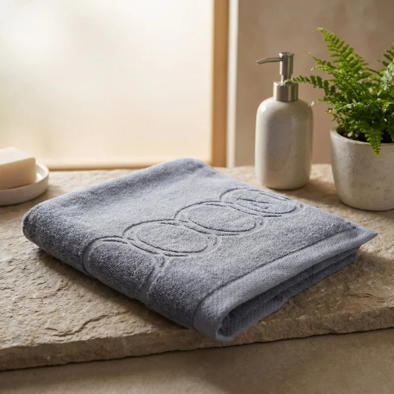 OFFICINE MONOGRAM Monogram Opus szary – ręcznik do rąk 50 x 100 cm Nowy