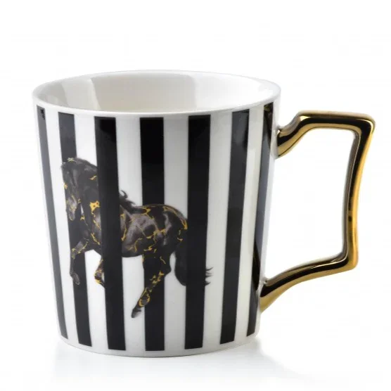 Ograniczona ilość Kubek porcelanowy AFFEK DESIGN WILD STRIPES 400 ml