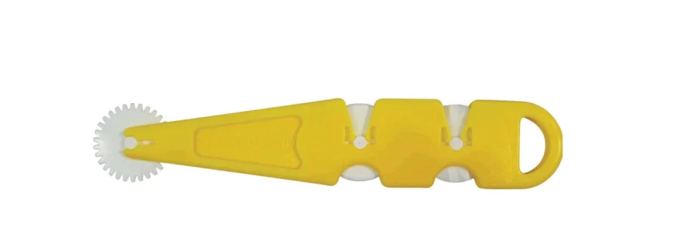PME Narzędzie dekoratorskie radełko (3 końcówki) 13 cm żółty Taniej