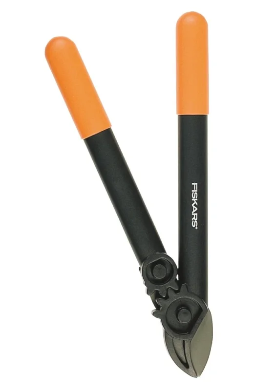 FISKARS PowerGear L31 S czarny - sekator ogrodowy kowadełkowy dwuręczny stalowy Tani