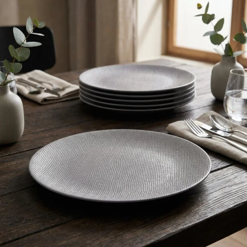 SELTMANN LIFE FASHION ELEGANT GREY Zestaw 6 talerzy obiadowych 28 cm Najlepsza cena