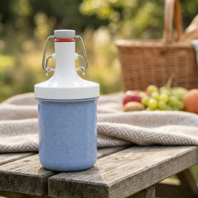 Cena promocyjna KOZIOL Plopp To Go 0,2 l - butelka na wodę i napoje z klipsem