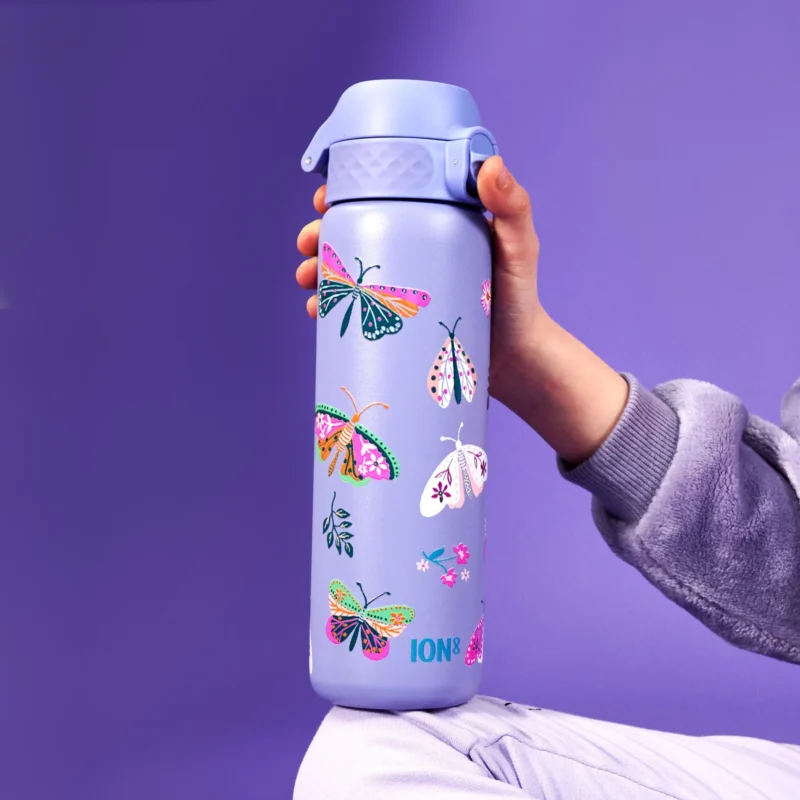 ION8 Double Wall Butterflys 0,5 l - butelka termiczna ze stali nierdzewnej Kup teraz