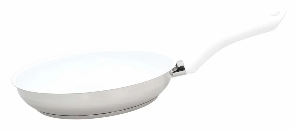 Dodaj do koszyka Patelnia ceramiczna ODELO FREE BIAŁA 24 cm
