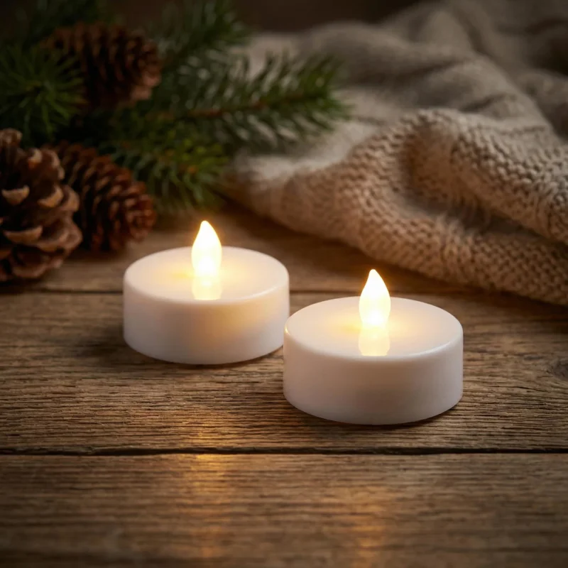 Świeczki LED typu tea-light MONDEX IDALIA białe 2 szt. Kup teraz