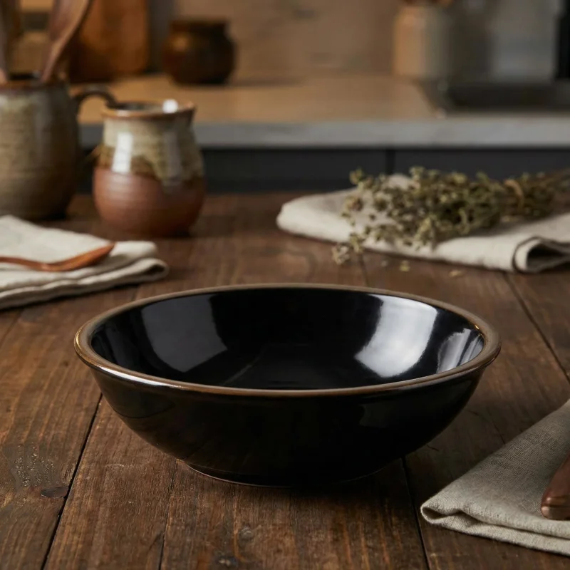 Miska / Salaterka porcelanowa AFFEK DESIGN CAL CZARNA 0,5 l Taniej