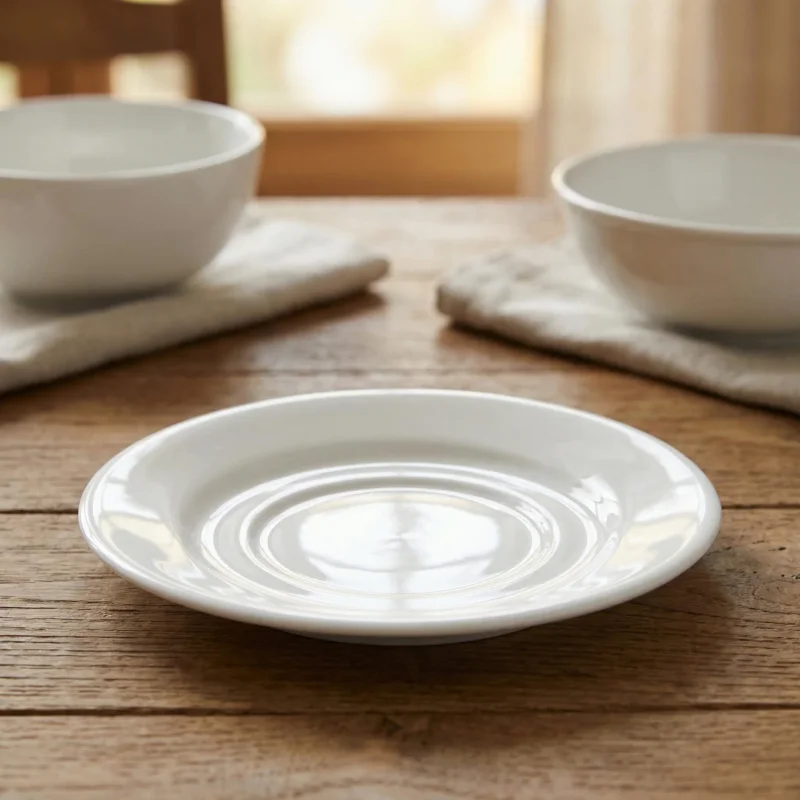 Obniżka ceny Spodek do bulionówki DAILY INTERNATIONAL HOME MALVINO 15 cm biały