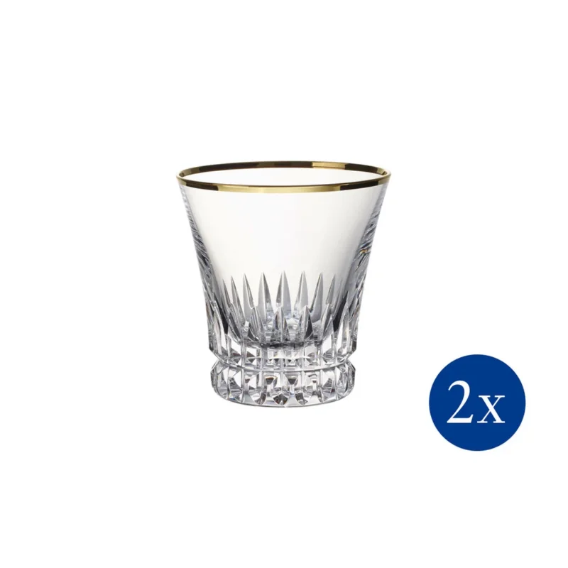 Oferta Zestaw szklanek do wody 200 ml 2 szt. - Grand Royal Gold - Villeroy & Boch