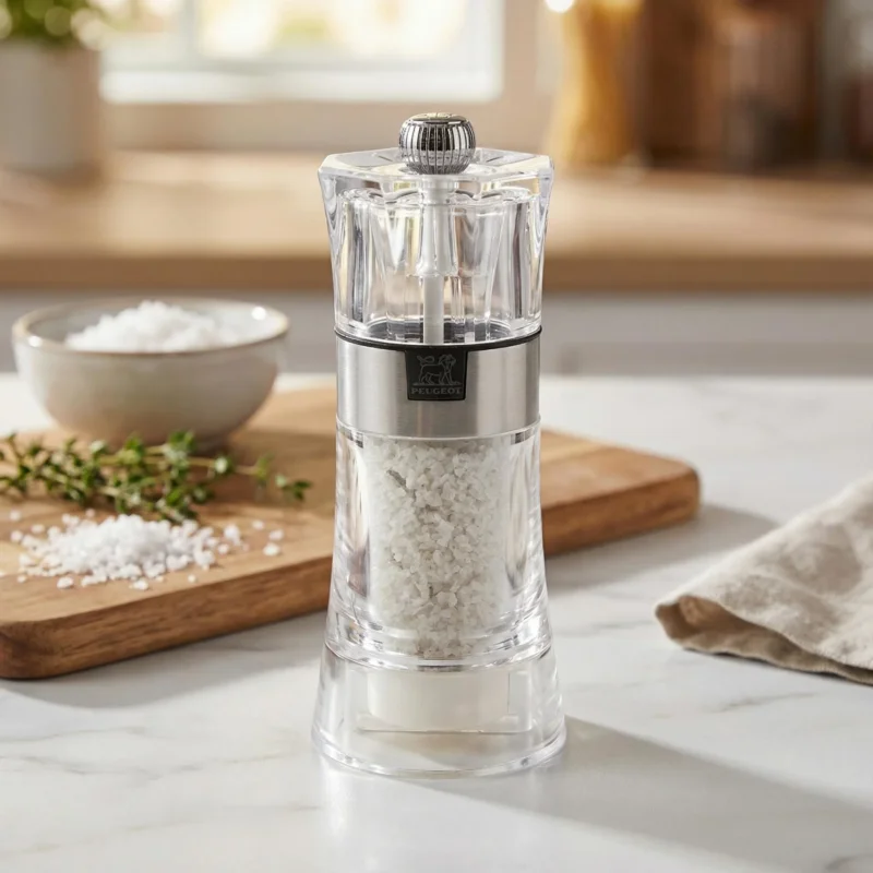 Wybór klientów PEUGEOT Oslo 14 cm - młynek do soli akrylowy ręczny