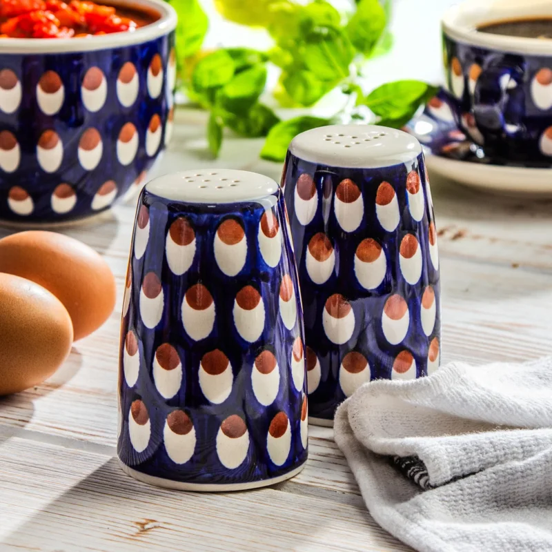 Wyjątkowa oferta Solniczka i pieprzniczka - wzór 52 - Manufaktura w Bolesławcu