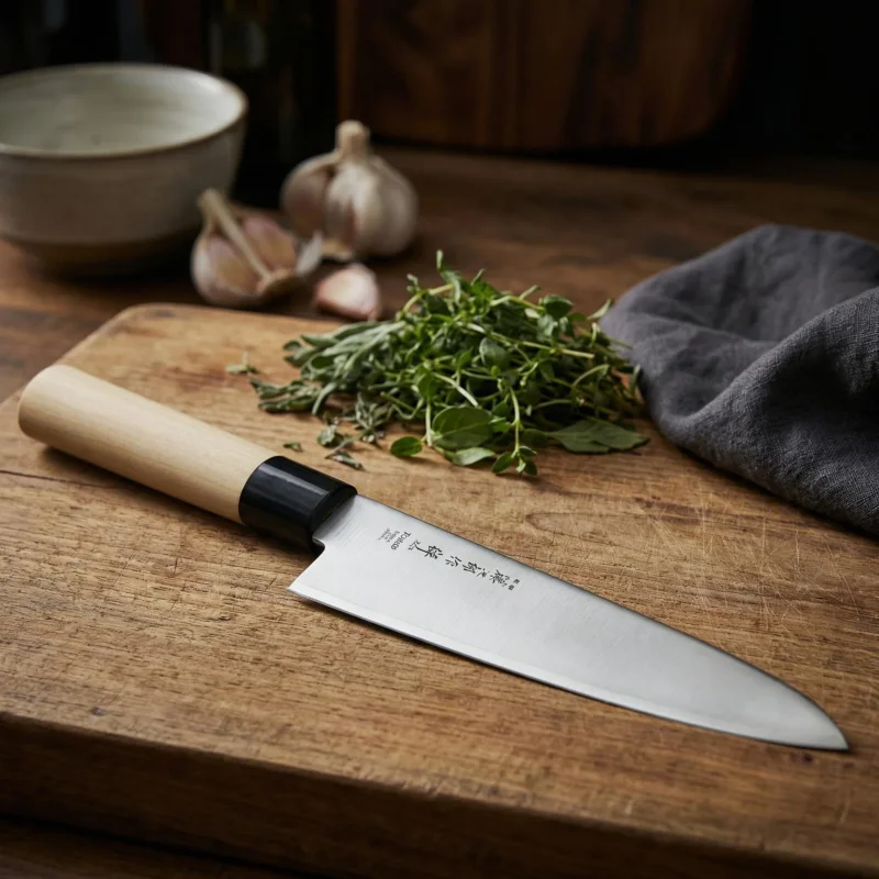 TOJIRO Zen Japanese 24 cm - japoński nóż szefa kuchni ze stali nierdzewnej Zamów teraz