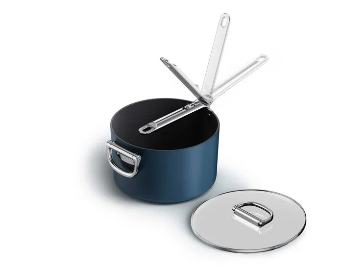 Kup online JOSEPH JOSEPH Space – rondel 23 cm ze składanym uchwytem i pokrywką