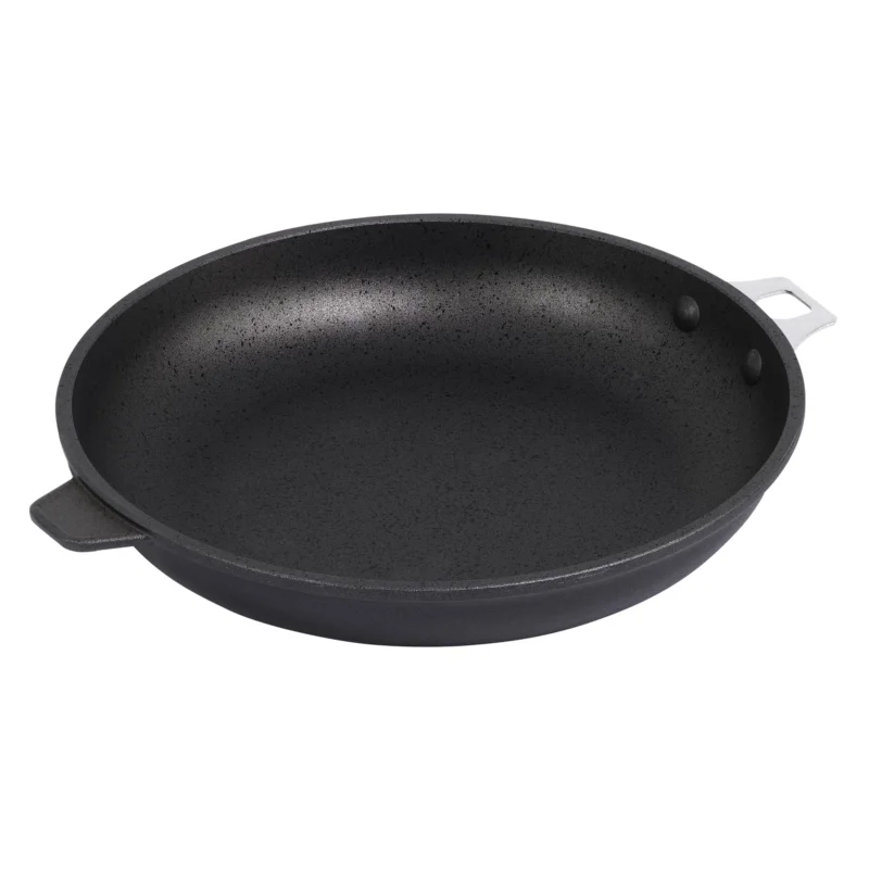 Łatwy zwrot DE BUYER Choc Extreme 32 cm czarna – patelnia nieprzywierająca