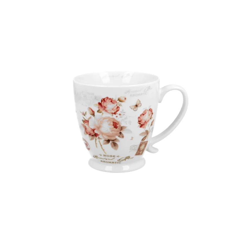 Najlepsza cena Kubek porcelanowy DUO SECESJA 480 ml