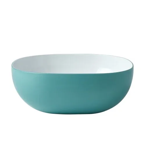 Oferta limitowana MEPAL Synthesis Nordic Green 2,5 l turkusowa - miska / salaterka z melaminy