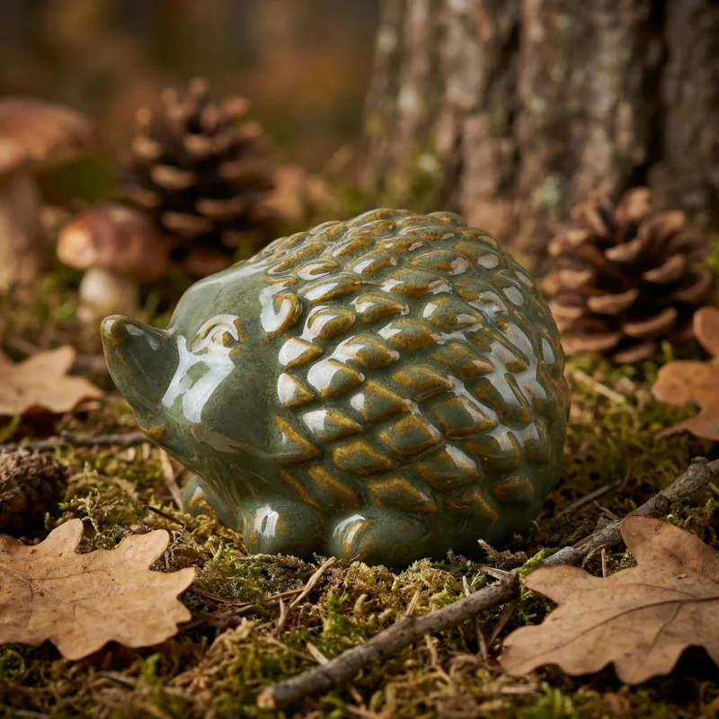 Najlepsza cena Figurka jeż ceramiczna MONDEX MAVE 10 x 8 x 7 cm zielona