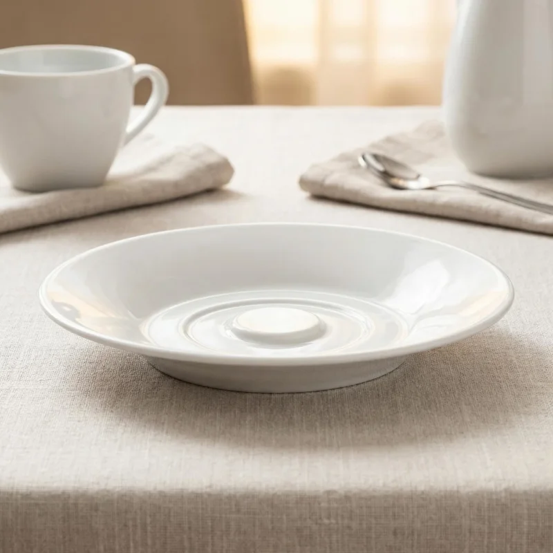 TESCOMA All Fit One 13 cm biały - talerzyk / spodek porcelanowy Oferta czasowa