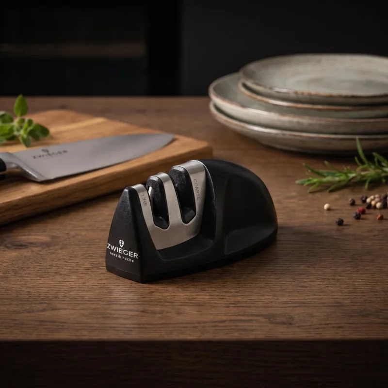 Premium ZWIEGER Rapid Mini czarna - ostrzałka do noży diamentowa
