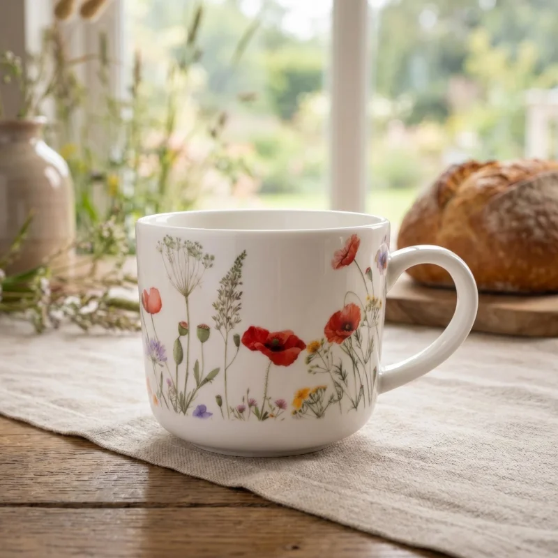 Sprawdź teraz Kubek porcelanowy ALTOM DESIGN Kwitnąca Polana 450 ml