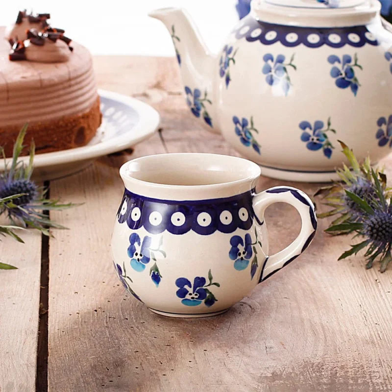 Kubek 220 ml - dek. 890 - wzór D-890 - Zakłady Ceramiczne w Bolesławcu (2 gat.) Oferta limitowana