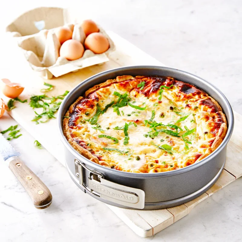 Tani KITCHENAID 20 cm - tortownica okrągła stalowa z wyjmowanym dnem