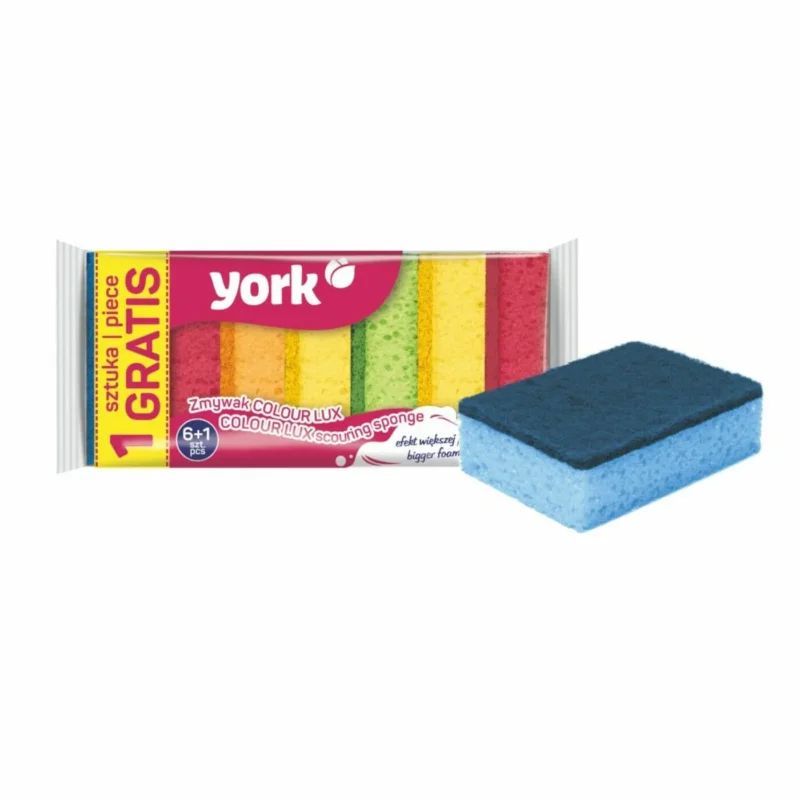 Zamów teraz Zmywak kuchenny York Colour Lux 7 sztuk
