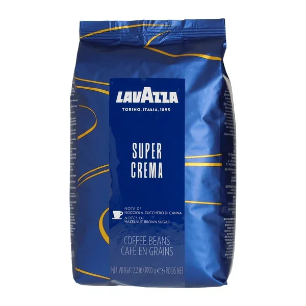 Kawa ziarnista do ekspresu LAVAZZA SUPER CREMA 1 kg Wybór klientów