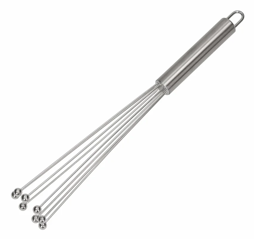 Trzepaczka / Rózga kuchenna do jajek stalowa TADAR KULKI 30 cm Premium