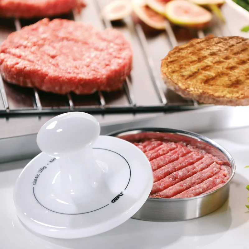 GEFU Spark 13 cm - prasa do burgerów ze stali nierdzewnej Szybka dostawa