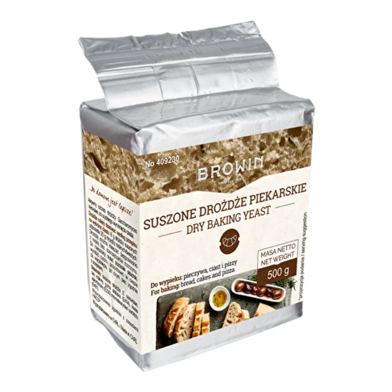 Kup teraz BROWIN Baking 500 g - drożdże piekarskie suszone uniwersalne