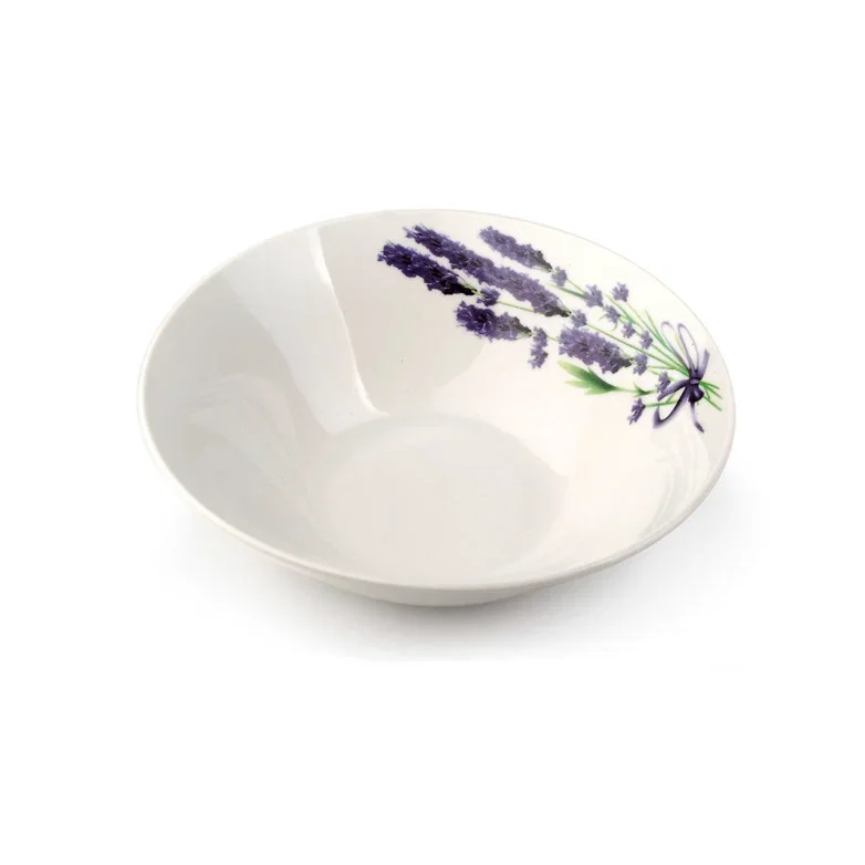Miska / Salaterka porcelanowa LAWENDA BIAŁA 0,5 l Wybór klientów
