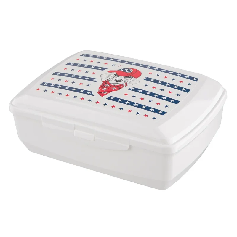 Lunch box / śniadaniówka plastikowa EASY MORNING LABRADOR Wybór klientów