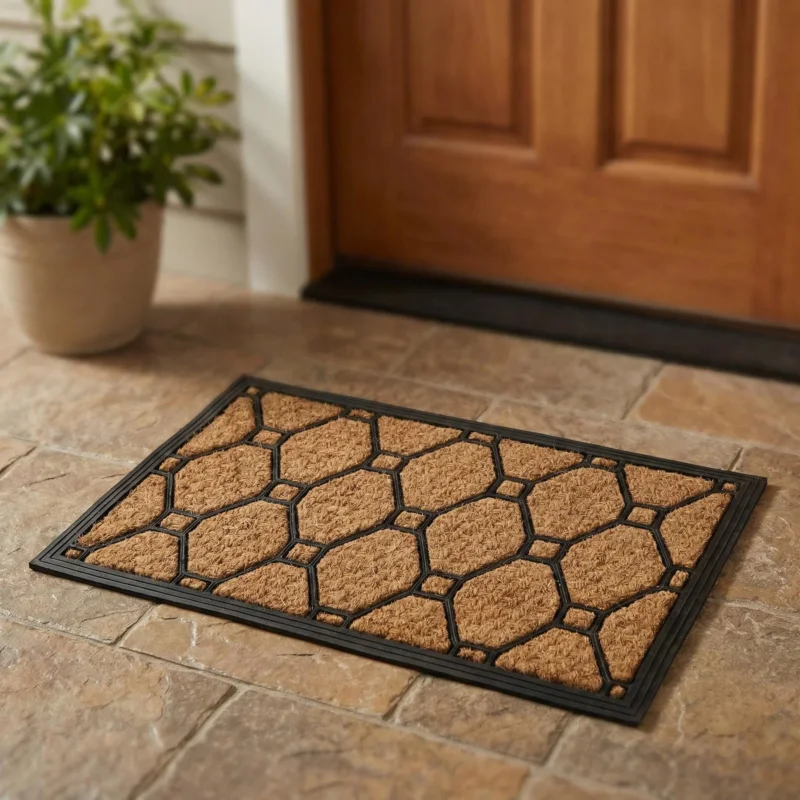 Wycieraczka DAILY INTERNATIONAL HOME PANAMA 40 x 60 cm brązowo-czarna Ograniczona ilość