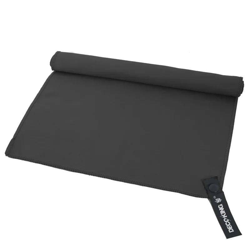 Hit cenowy Ręcznik szybkoschnący z mikrofibry DECOKING EKEA GRAFITOWY 40 x 80 cm