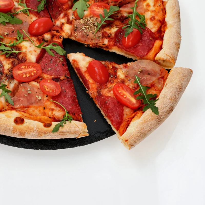 BROWIN 30 cm - deska do pizzy obrotowa łupkowa Wyjątkowa oferta