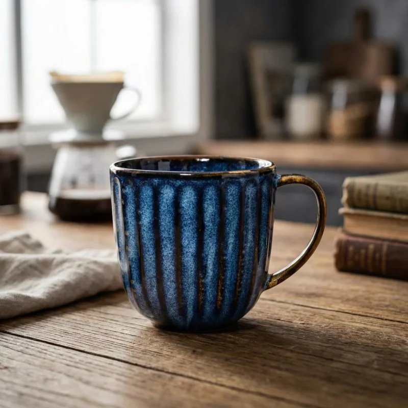 VERLO Deep Blue 350 ml - kubek porcelanowy Ekspresowa dostawa