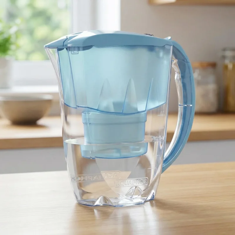 Hit sprzedaży Dzbanek filtrujący z 2 wkładami AQUAPHOR JASPER 2,8 l morski
