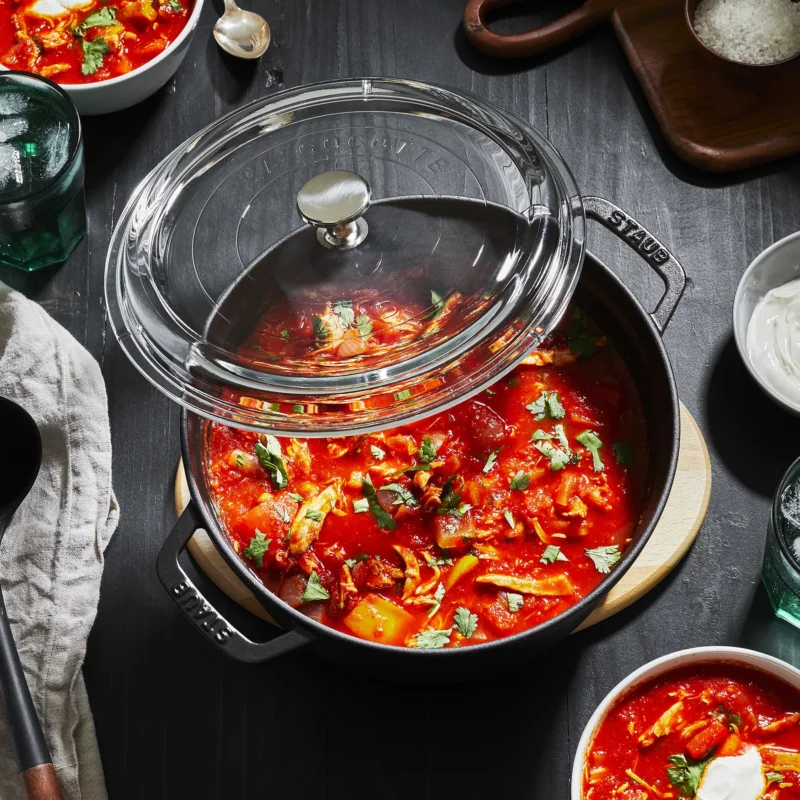 STAUB La Cocotte 3,8 l - garnek żeliwny z pokrywką Nowy