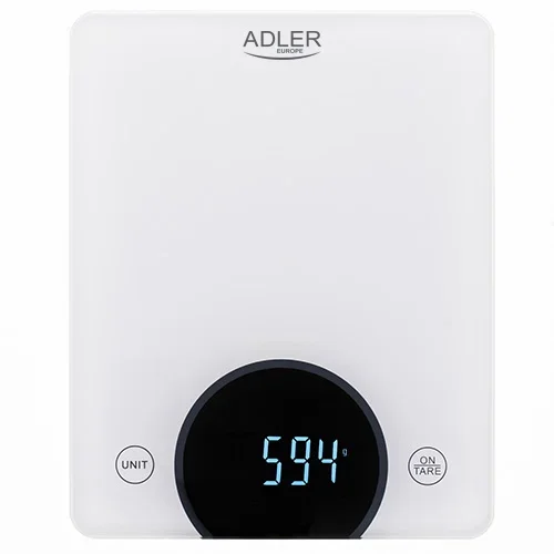 Wyprzedaż ADLER AD 3173w - waga kuchenna elektroniczna szklana
