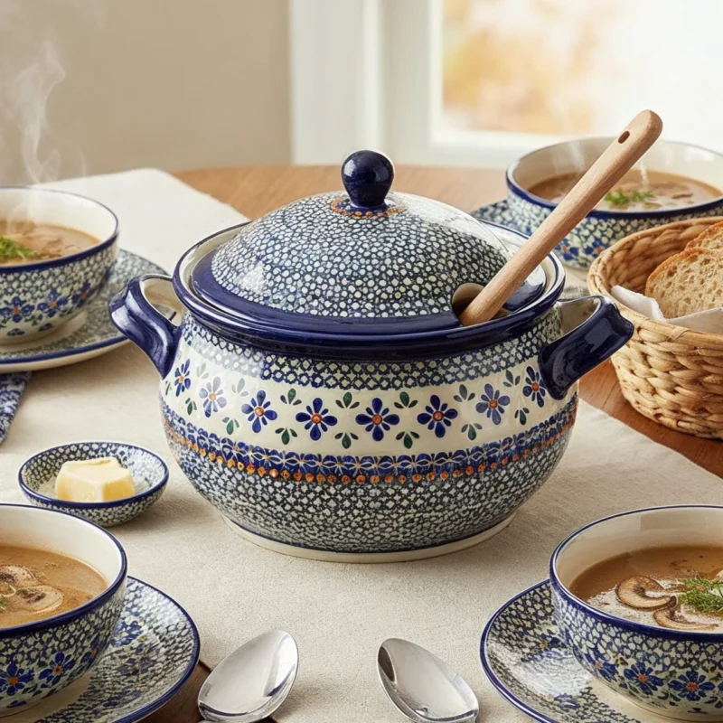 Waza do zupy 5 l - wzór DU60 - Zakłady Ceramiczne w Bolesławcu Łatwy zwrot