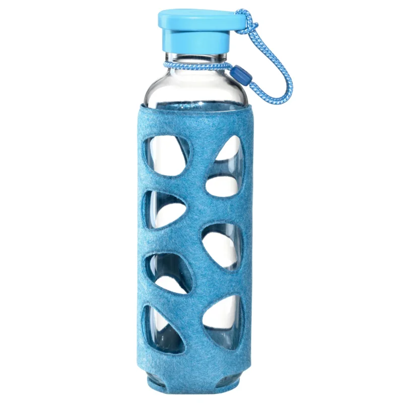 Zamów teraz Bidon szklany LEONARDO IN GIRO ICEBLUE 0,5 l