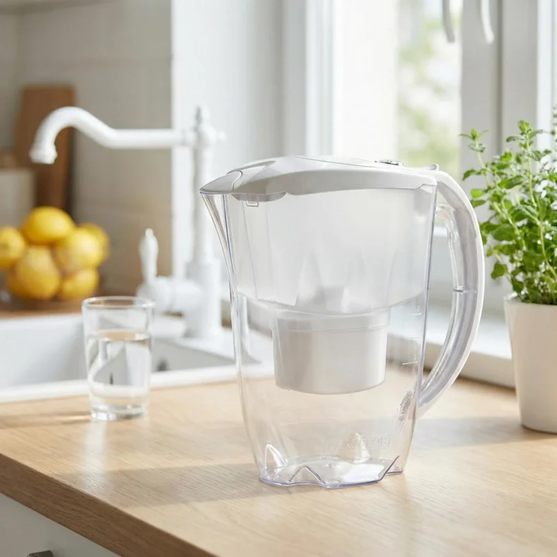 Hit sprzedaży Dzbanek filtrujący bez wkładu AQUAPHOR SIMPLE 2,8 l biały