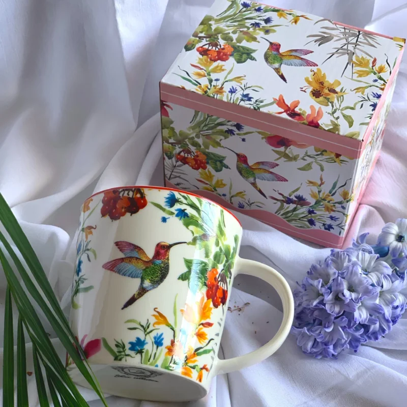 Kubek porcelanowy DUO SECRET GARDEN LINNEA 450 ml Hit sprzedaży